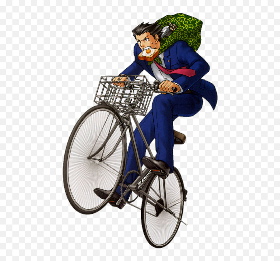 Ace Attorney Community - Phoenix Wright Bicycle Emoji,Ace Attorney Emotion