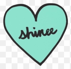 Shinee Sticker Kpop Music Shawol Heart Korean Jonghyun - Shinee Stickers Png Emoji,What Are Emoji Loves On Musically