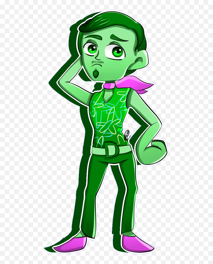 Emoji Clipart Disgust - Inside Out Disgust Male Png Inside Out Disgust Fanart,Iphone Emojis Render