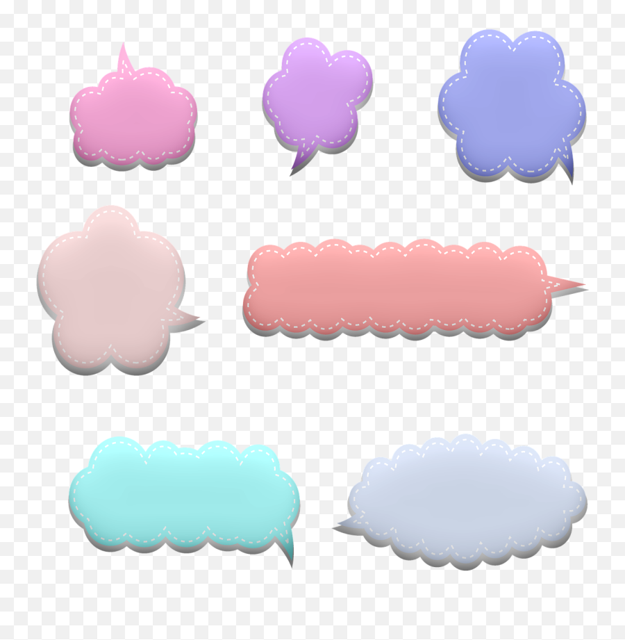 Speech Bubble Comic Colorful - Free Image On Pixabay Girly Emoji,Speaking Emoji