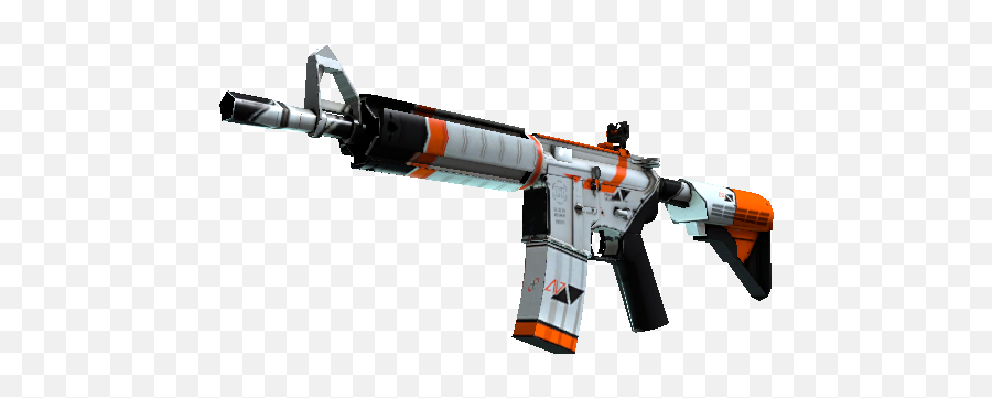 Pin On Gun - Csgo M4a4 Asiimov Emoji,Cs Go Team Logos Into Steam Emoticons