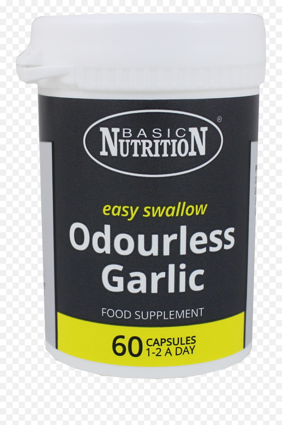 Basic Nutrition Odourless Garlic 60s - Odourless Garlic By Nutrition Emoji,Garlic Emoji