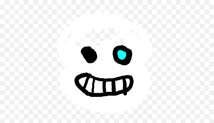 That Funny Skeleton Guy From Undertale - Creepy Emoji,Skeleton Emoticon