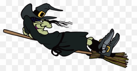 Download Witch Png Image Clipart Png Free Freepngclipart - Flying Halloween Witch Clipart Emoji,Witch On Broom Emoticon