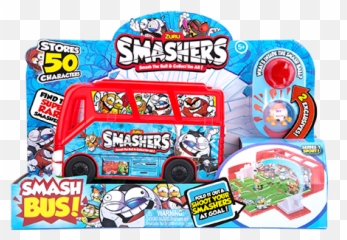 Smashers Football Team Bus Smashball - Smashers Bus Emoji,Gingerbread Emoticon Png 150x150