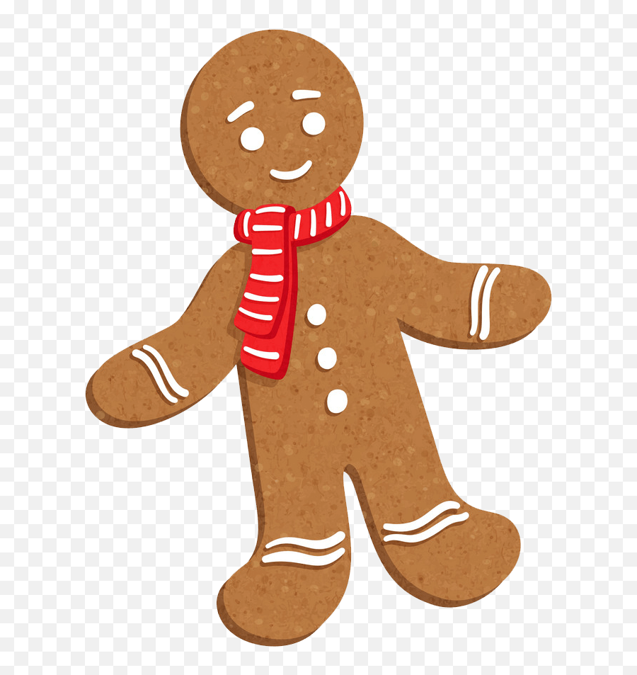Gingerbread Man Clipart - Happy Emoji,Gingerbread Man Coloring Page Emojis Cute