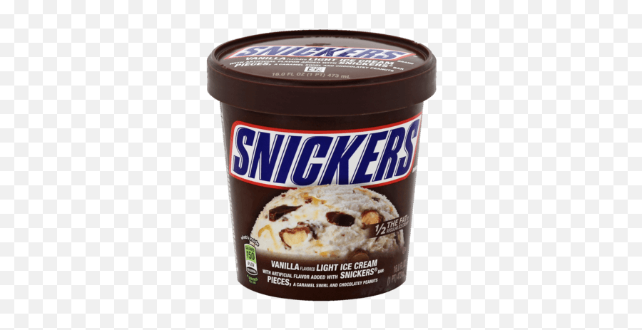 Snickers Ice Cream Pint - Snickers Emoji,Walmart Chocolate Ice Cream Emoji