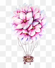 Hot Air Balloon Sticker Challenge On Picsart - Bíblia Viva Capa Dura Emoji,Hot Spring Emoji