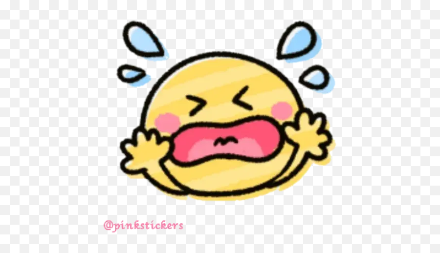 Smile Pacote De Sticker - Stickers Cloud Emoji,Sticker Emoji Llorando