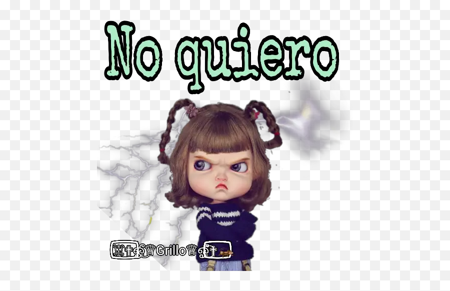 Niña Molesta Stickers Para Whatsapp Emoji,Emoticon Cara Sonrojada Para Facebook