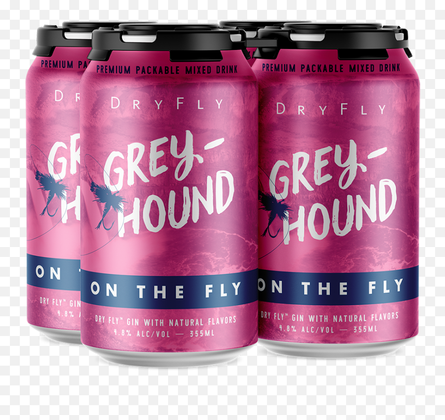 Dry Fly Distilling Throws It Back With The Classic Greyhound Emoji,Flying Emotion Greyhound