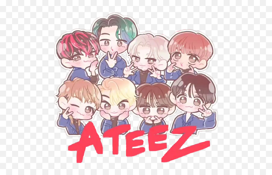 Ateez Font Generator Typography A Guide - Boy Emoji,Finding Nemo Emoji Copy And Paste