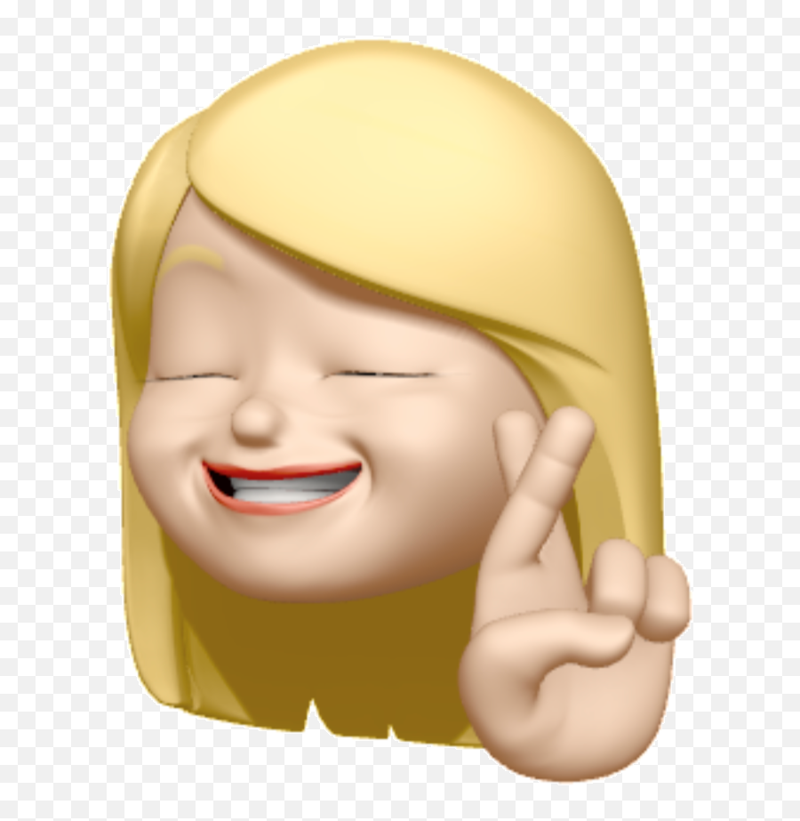 Claire Crane Emoji,Funny Fingers Crossed Emoji