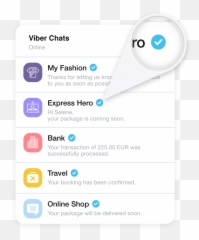The Ultimate Viber Business Messages Guide Tyntec Emoji,Verified Check Mark Emoji