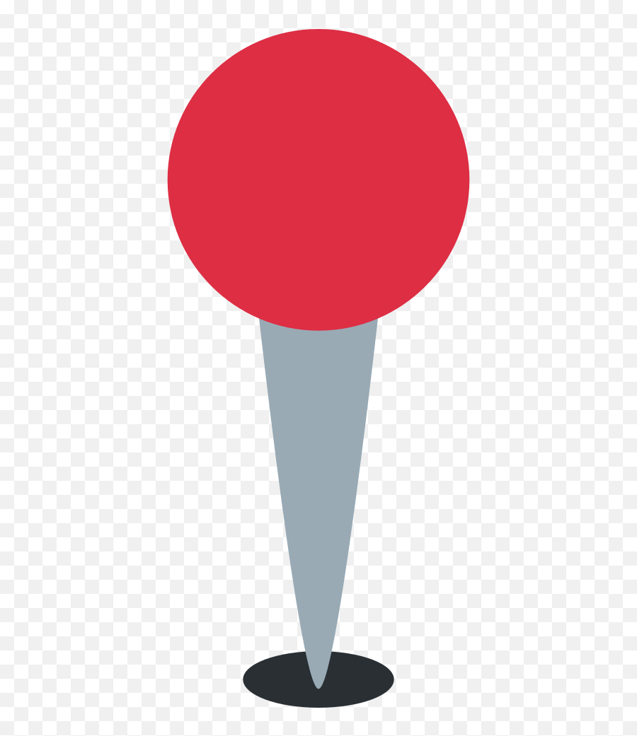 Round Pushpin Emoji - What Emoji,Non Emoji