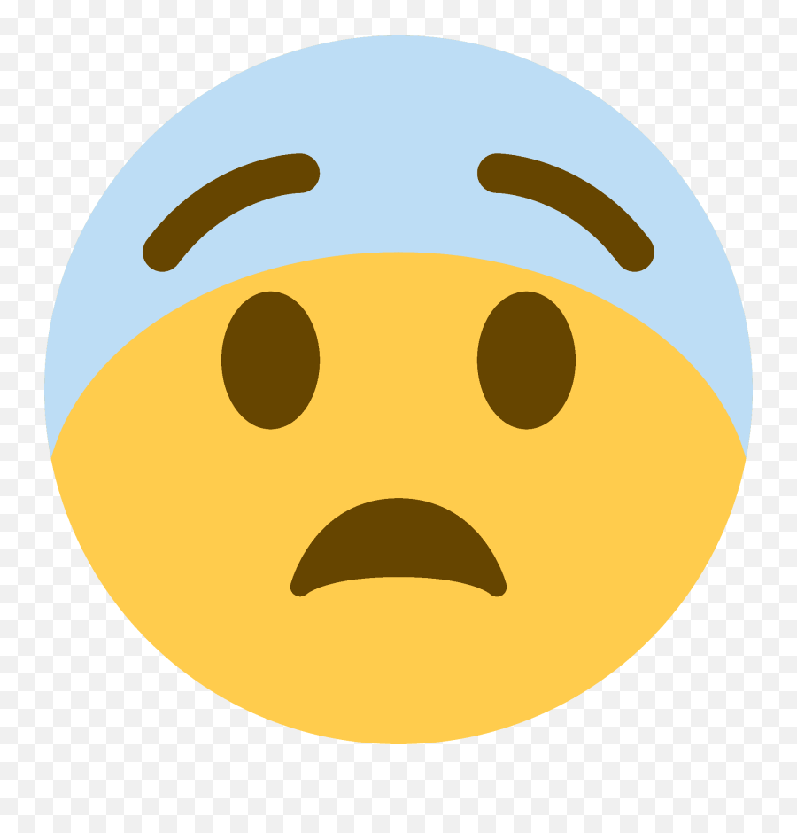 Scared Emoji Meaning With Pictures - Cold Sweat Discord Emoji,Facebook Emojis