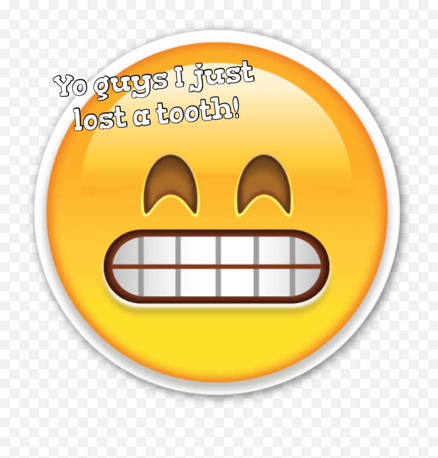 Download Emoticon Icons Sticker - Grimacing Face Emoji Png,Computer Emoji