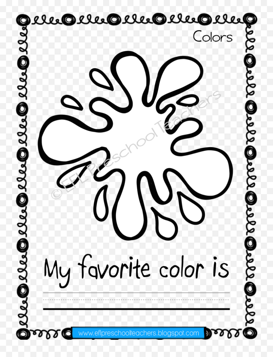 Esl Colors Worksheet 7 Color Worksheets Esl Worksheets - Your Favorite Color Worksheet Emoji,Emotion Identification Worksheets