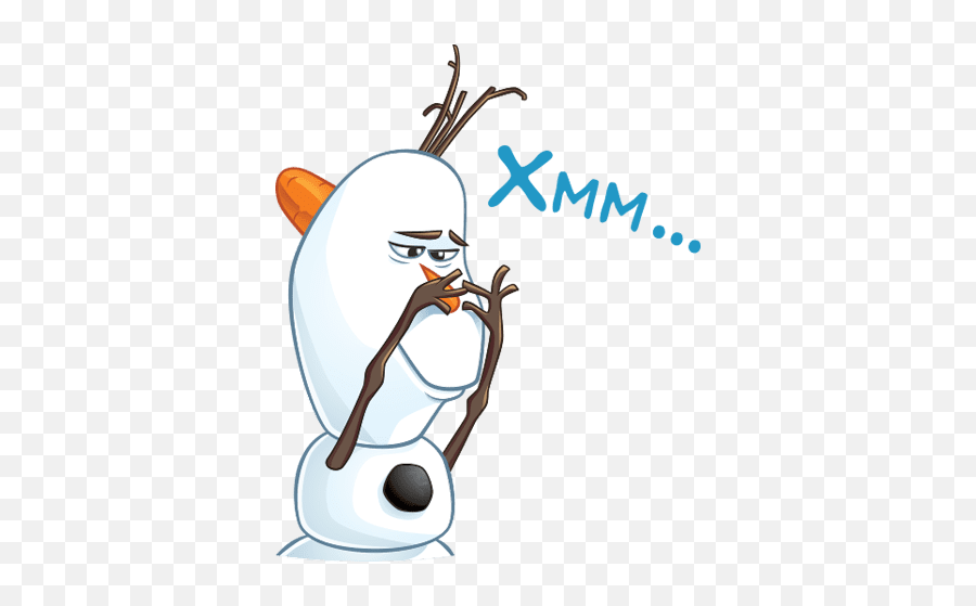 Vk Sticker 25 From Collection Olaf From Frozen Download Emoji,Frozen Emojis