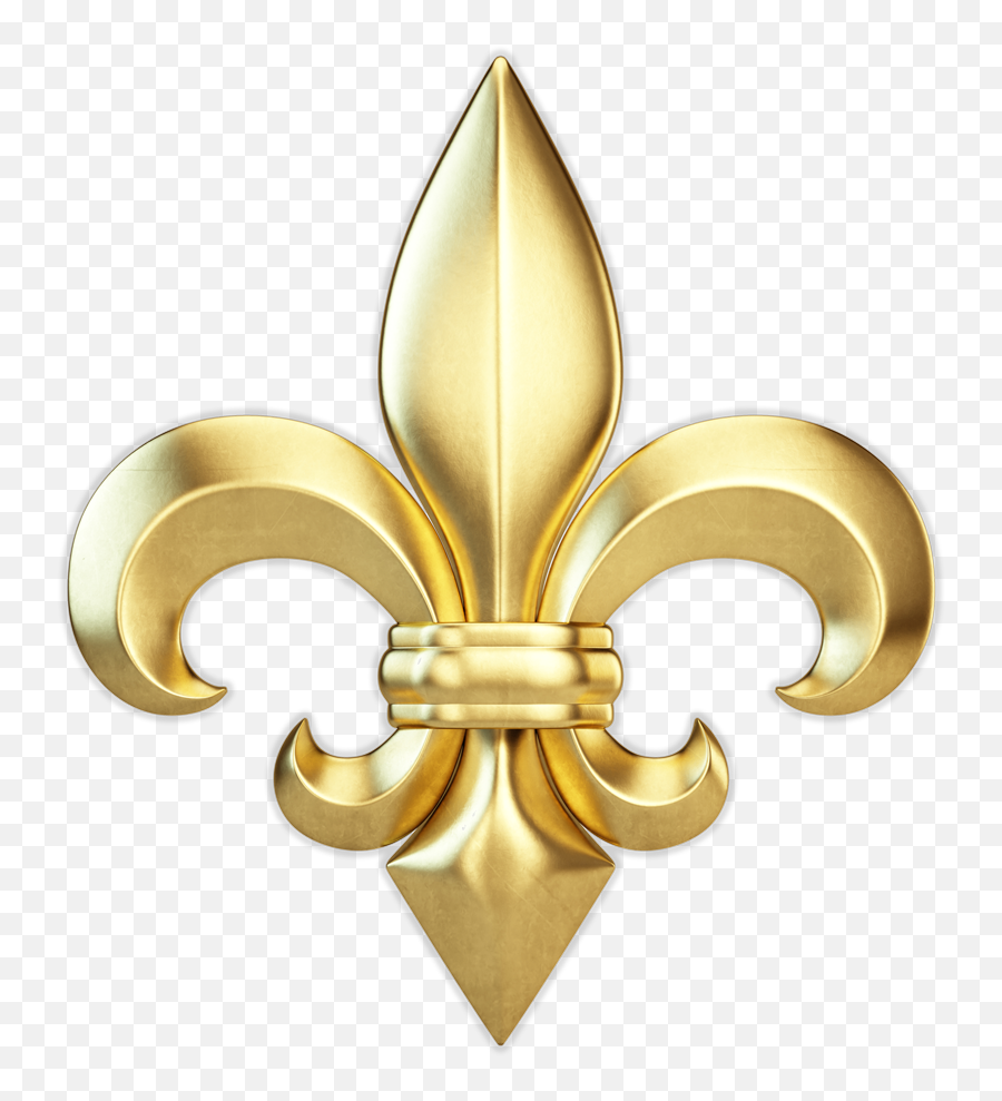 Fleur - Delis Gold Fleur De Lys Vector Emoji,Email Emotion Symbols