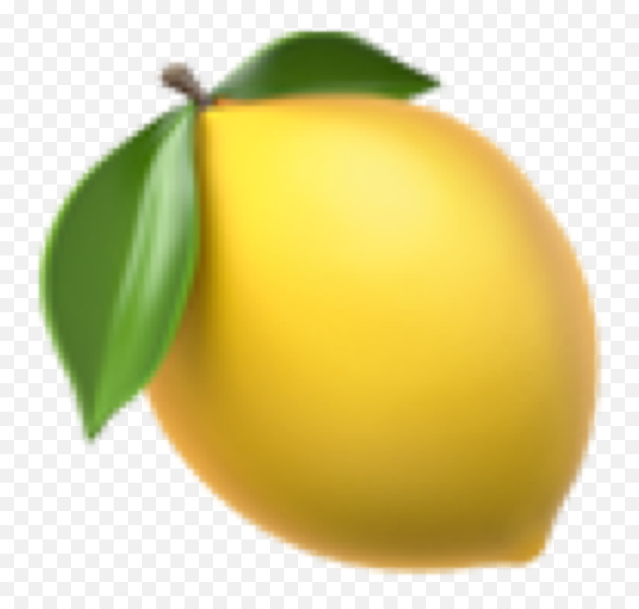 Lemon Clipart Emoji Lemon Emoji - Transparent Lemon Emoji Png,Lemon Emoji