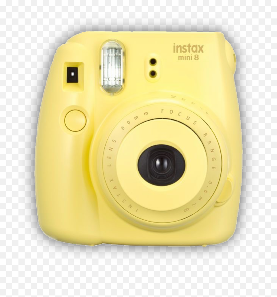 Discover Trending Camera Stickers Picsart - Yellow Polaroid Camera Png Emoji,Camera Emoji Transparent