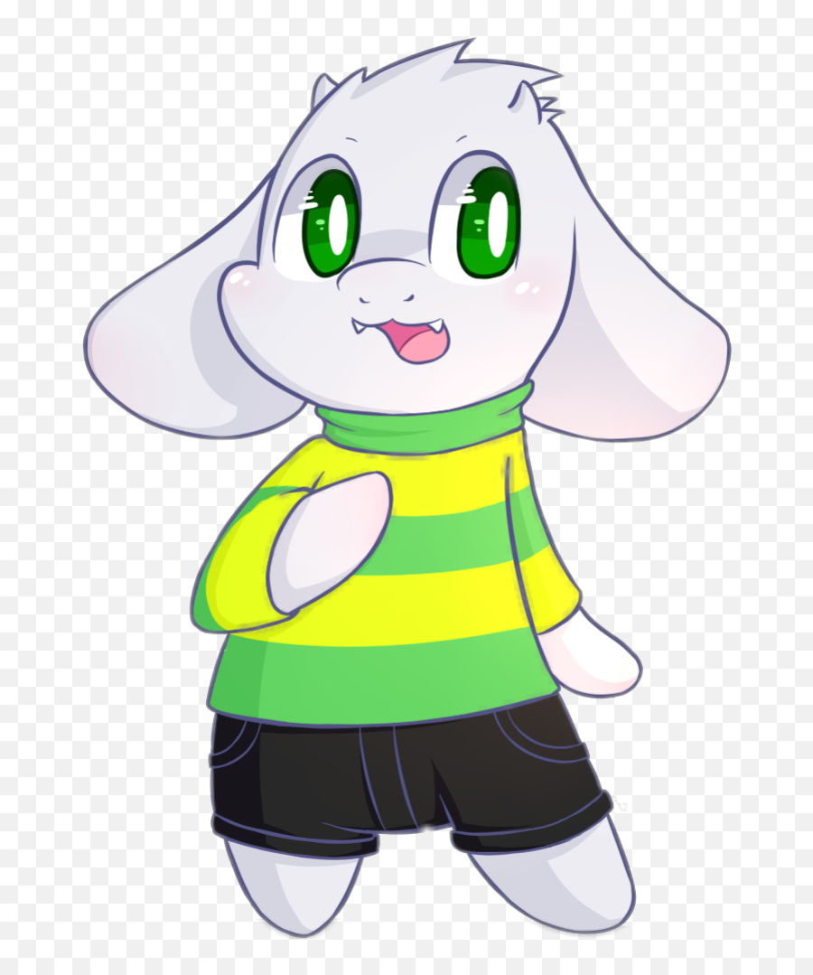 Undertale Asriel Sticker Art Sticker - Undertale Asriel Png Emoji,Asriel Emoji