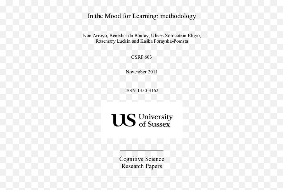 Methodology - University Of Sussex Emoji,Parrott's Emotion Classification Graphic