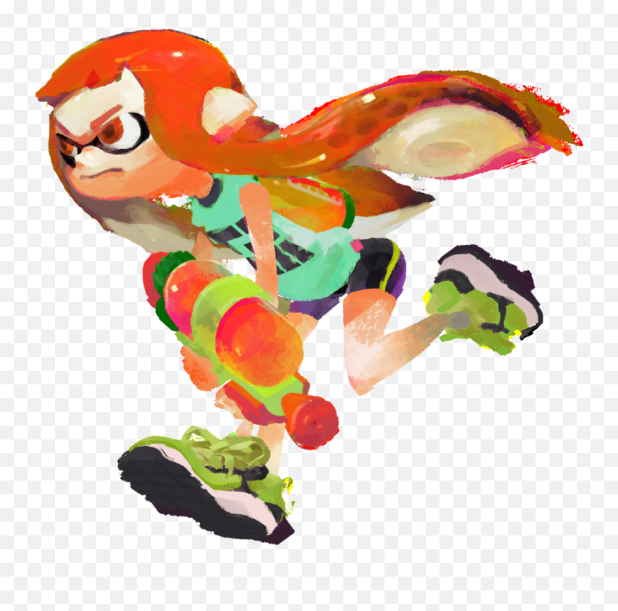 Character Column Inklings Octolings And The Conundrum Of - Splatoon Art Transparent Emoji,Cuttlefish Emotions