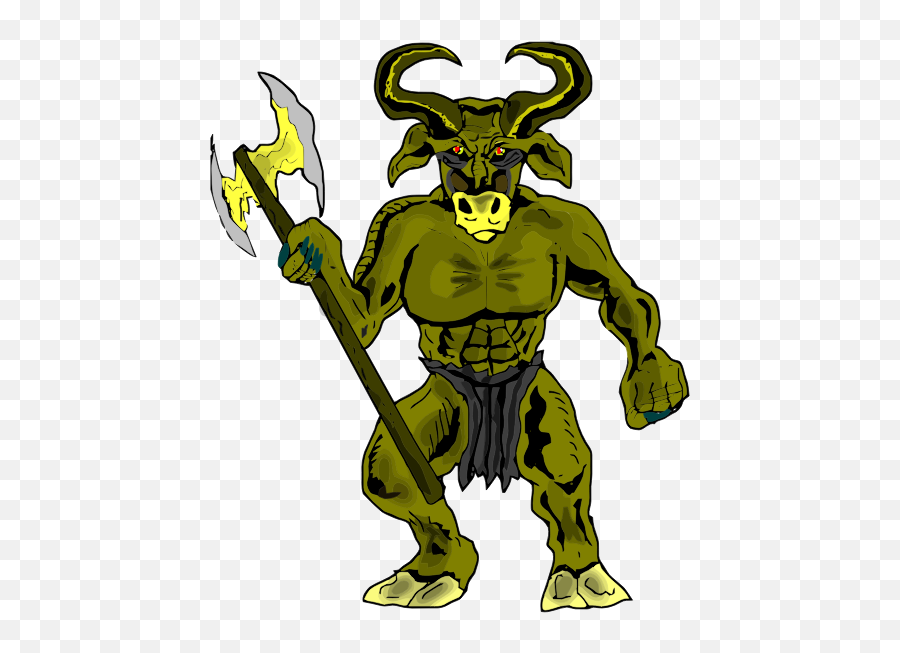 Httpsfreesvgorgvector - Symbolofmedicalnurse 05 2016 Mythical Creature Minotaur Emoji,Wildebeest Animated Emoticon