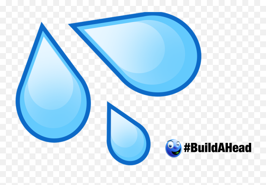 Water Splash Emoji Png Water Drop Emoji - Clip Art Water Droplets Png,Splash Emoji