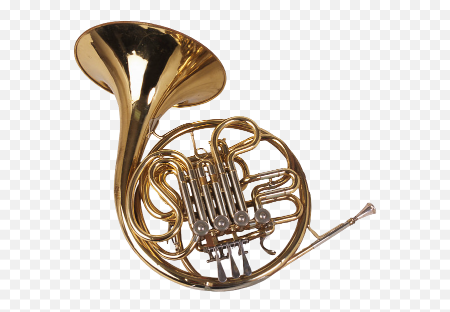 French Horns Trumpet Musical - 5 Instruments Played By Blowing Air Emoji,French Horn Emoji