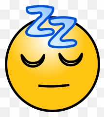 Smiley Clipart Emoticon Smiley - Sleepy Face Clip Art Emoji,Smiley Emoticon