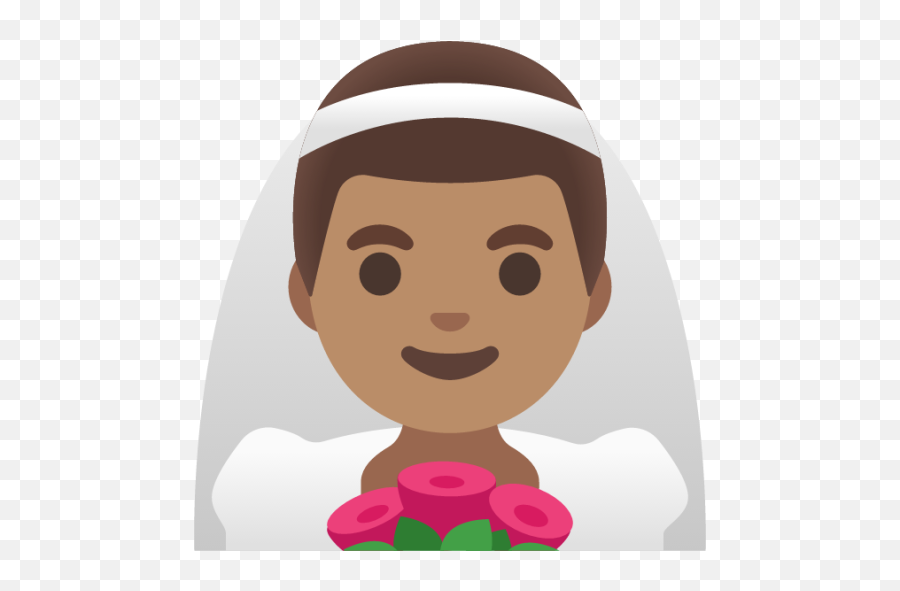 Man With Veil Medium Skin Tone Emoji - Download For Free Male Emoticon,Indroducing Skin Tone Emojis