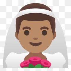 Man With Veil Medium Skin Tone Emoji - Download For Free Male Emoticon,Indroducing Skin Tone Emojis