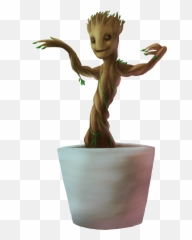 Download Baby Groot Hd Hq Png Image - Transparent Dancing Baby Groot Gif Emoji,Groot Emoji Facebook