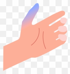 Thumb Numbness - Tip Of My Thumb Is Numb Emoji,Chopped Finger Emoticon