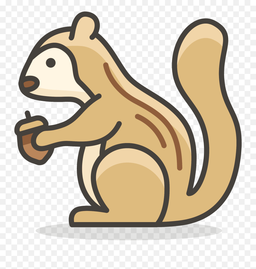 Chipmunk Free Icon Of 780 Free Vector Emoji - Esquilo Vetor Png,Chipmunk Emoji