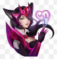 512 512512 - Ahri Retadora Fanart Emoji,Erbluhen Emotion X Arme Thaumaturgy