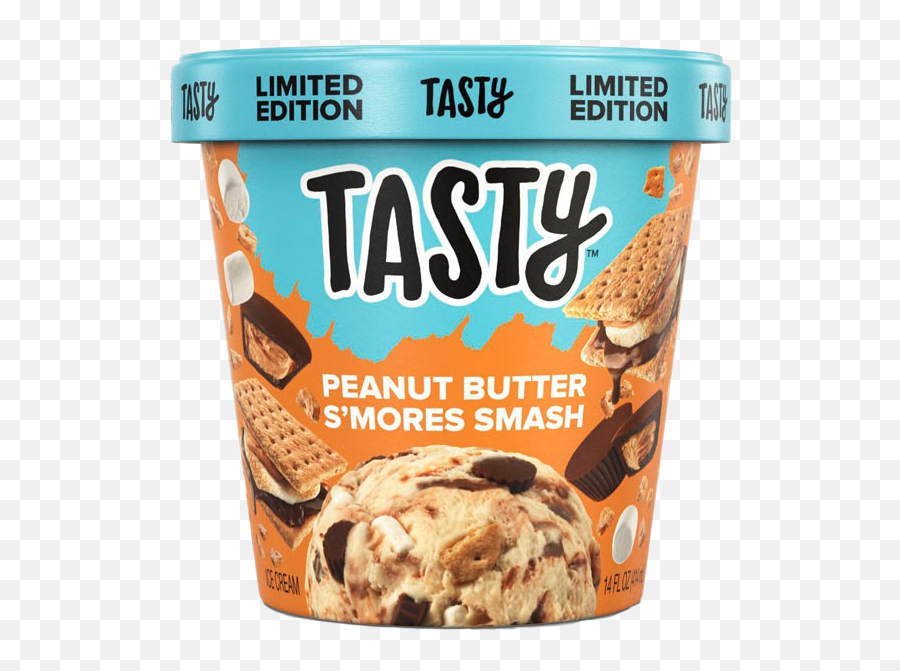 Tasty Ice Cream Now Exists So Get Excited - Peanut Butter S Mores Smash Ice Cream Emoji,Ice Cream Emoji Changing Pillow