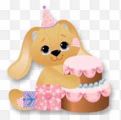 Cake Happy Birthday Whatsapp Stickers - Stickers Cloud Bunny Birthday Clipart Emoji,Whatsapp Birthday Hat Emoticon