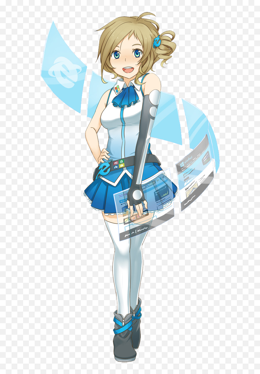 Inori Aizawa - Internet Explorer Anime Version Emoji,Inori Aizawa Emoticons