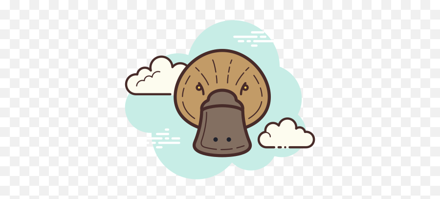 Platypus Icon - Mushroom Emoji,Platypus Emoji