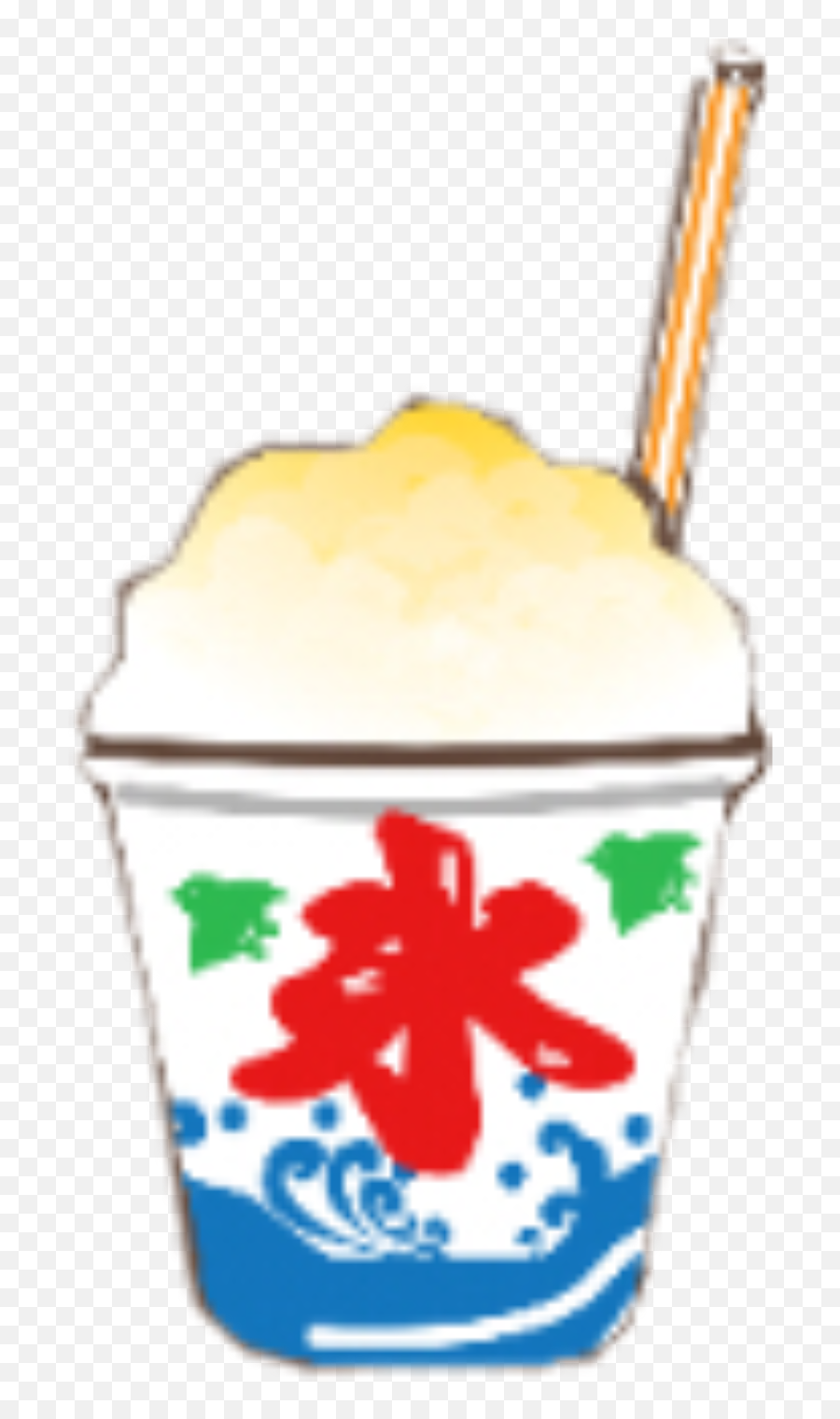 Slushie Icedrink Shavedice Drink Sticker By Minty - Cup Emoji,Shaved Ice Emoji