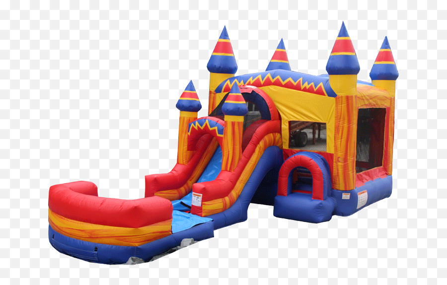 Slides Waterslides - Bounce Around Inflatables Llc 7 In One Bounce House Water Slide Emoji,Water Slide Emoticon