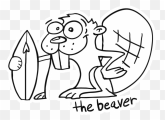 Roberts Surfboards The Beaver - Roberts Surfboards Beaver On A Surfboard Emoji,Gray Beaver Emoticons