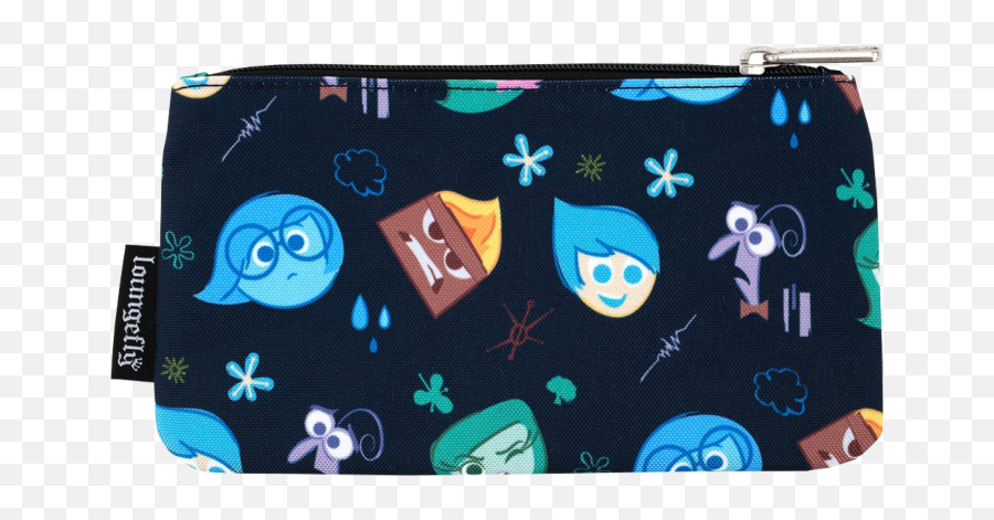 Inside Out - Emotions Heads 8u201d Pencil Case Pouch Emoji,Inside Out Get To Know Your Emotions