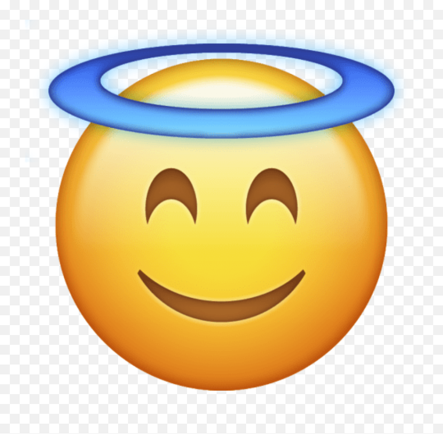 Download Angel Halo Emoji Icon In Png - Emoji Angel Png,Ai Emojis ?
