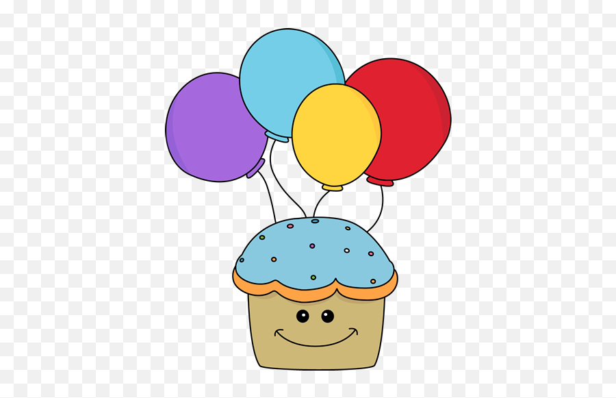 Cute Birthday Clipart Free - Clip Art Library Cute Happy Birthday Cliparts Emoji,Cute Emoticon Balloon