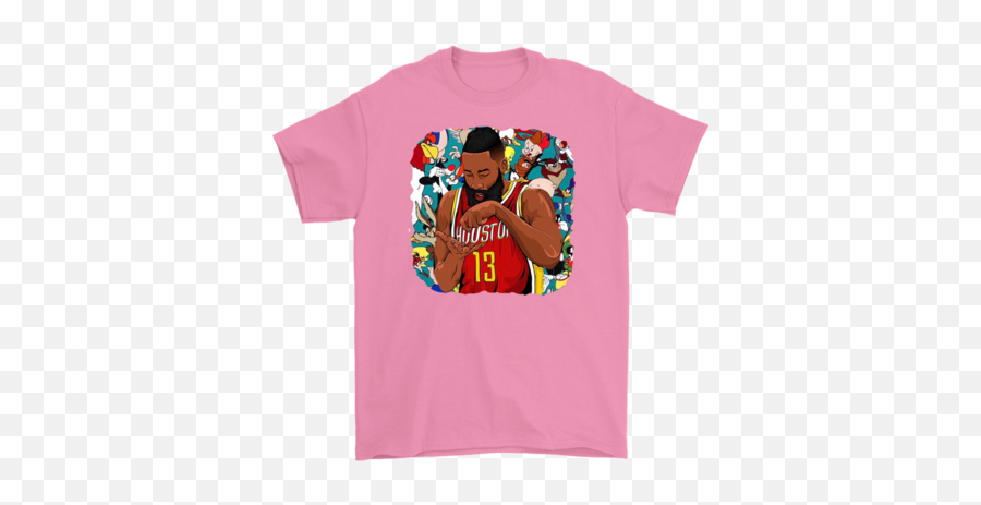 James Harden Tune Squad - T Shirt Fortnite Nike Just Play Emoji,James Harden No Emotion